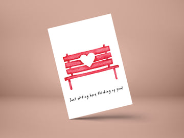 Just thinking of You- GREETING CARD