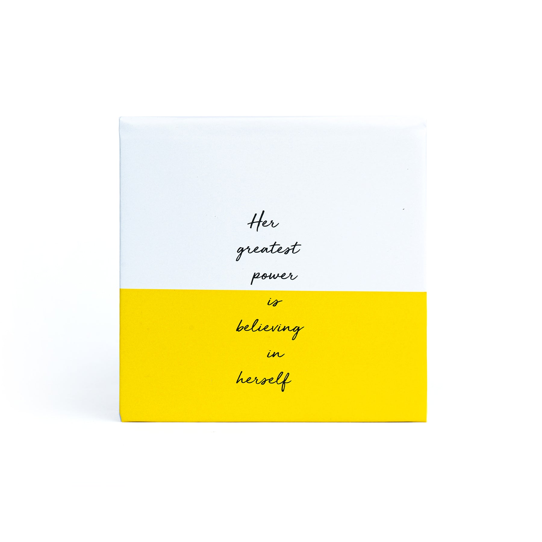 HER GRETEST POWER IS BELIEVING IN HERSELF - JOTTER NOTEPAD