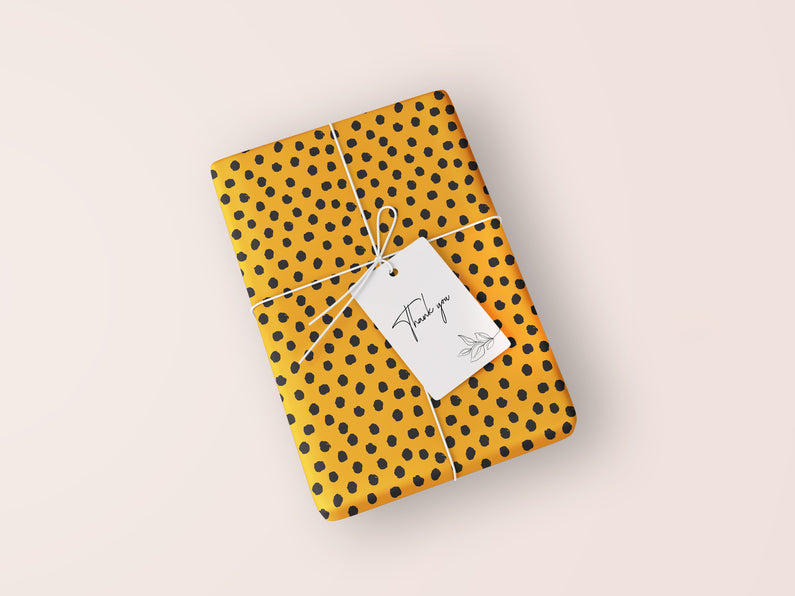 CHEETAH PRINT- GIFT WRAPPING PAPER
