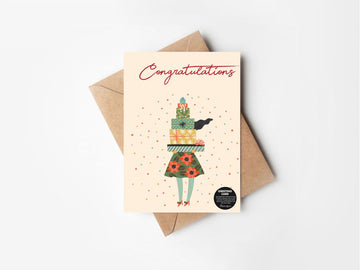 Congratulations- GREETING CARD