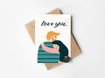Love You- GREETING CARD