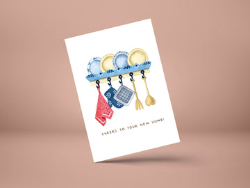 Cheers to your New Home- greeting card