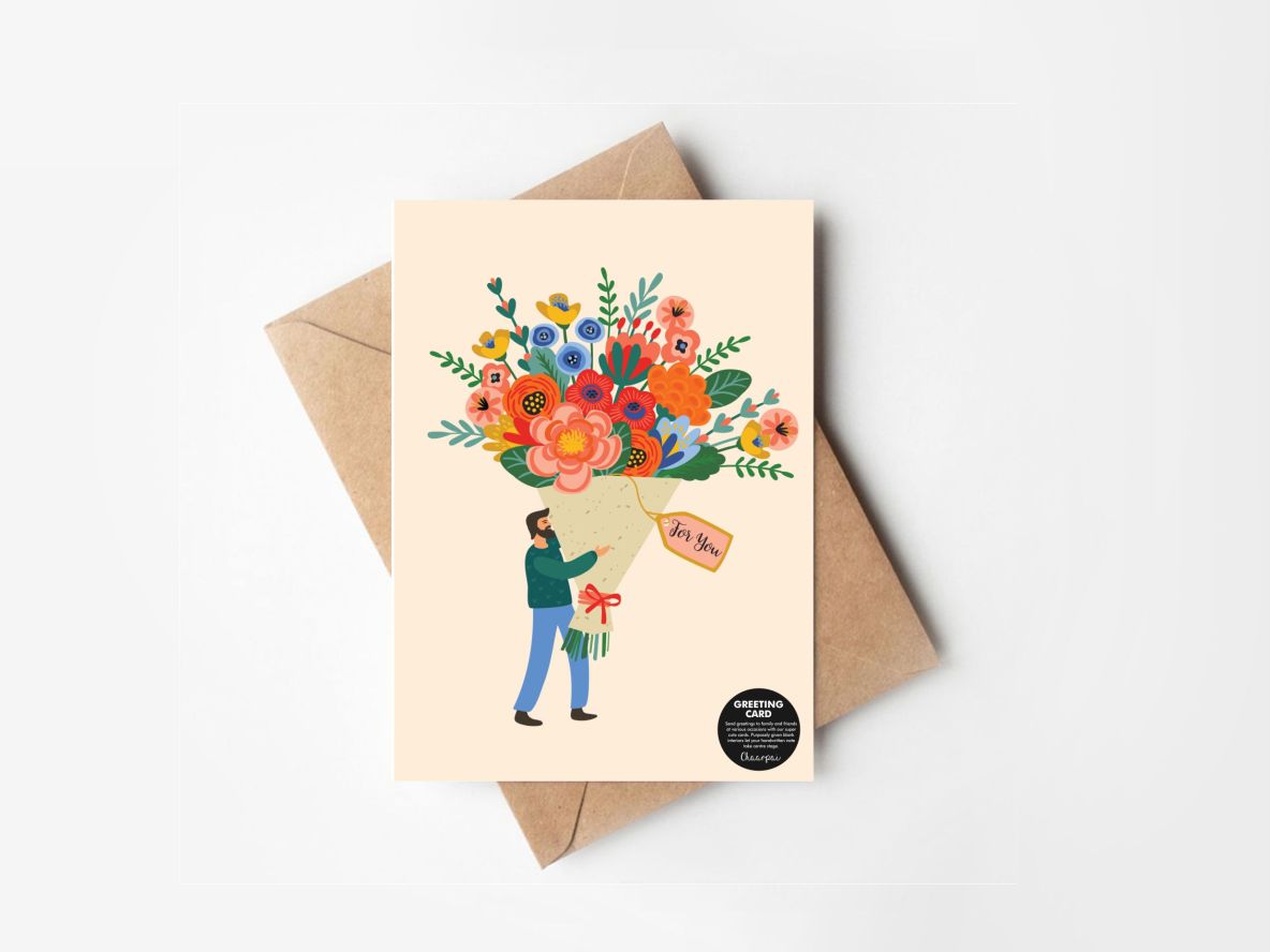 FOR YOU- GREETING CARD