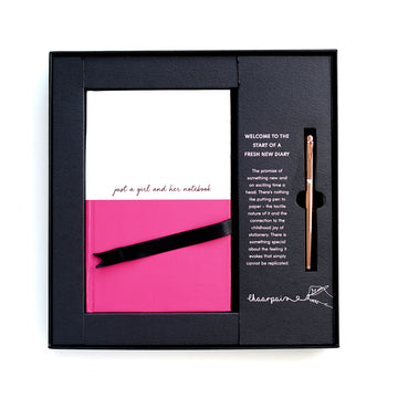 JUST A GIRL & HER NOTEBOOK - GIFT SET