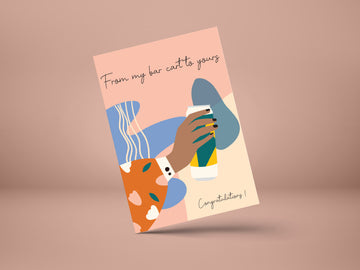 My Bar Cart to Yours- GREETING CARD