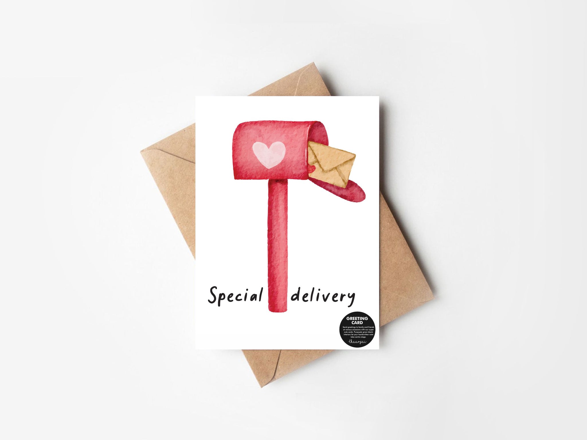 Special Delivery greeting card