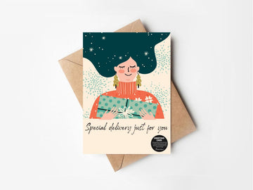 Special Delivery- GREETING CARD