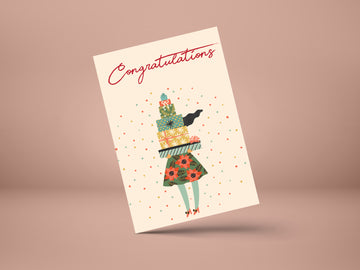 Congratulations- GREETING CARD