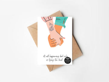 Tying the Knot!- GREETING CARD