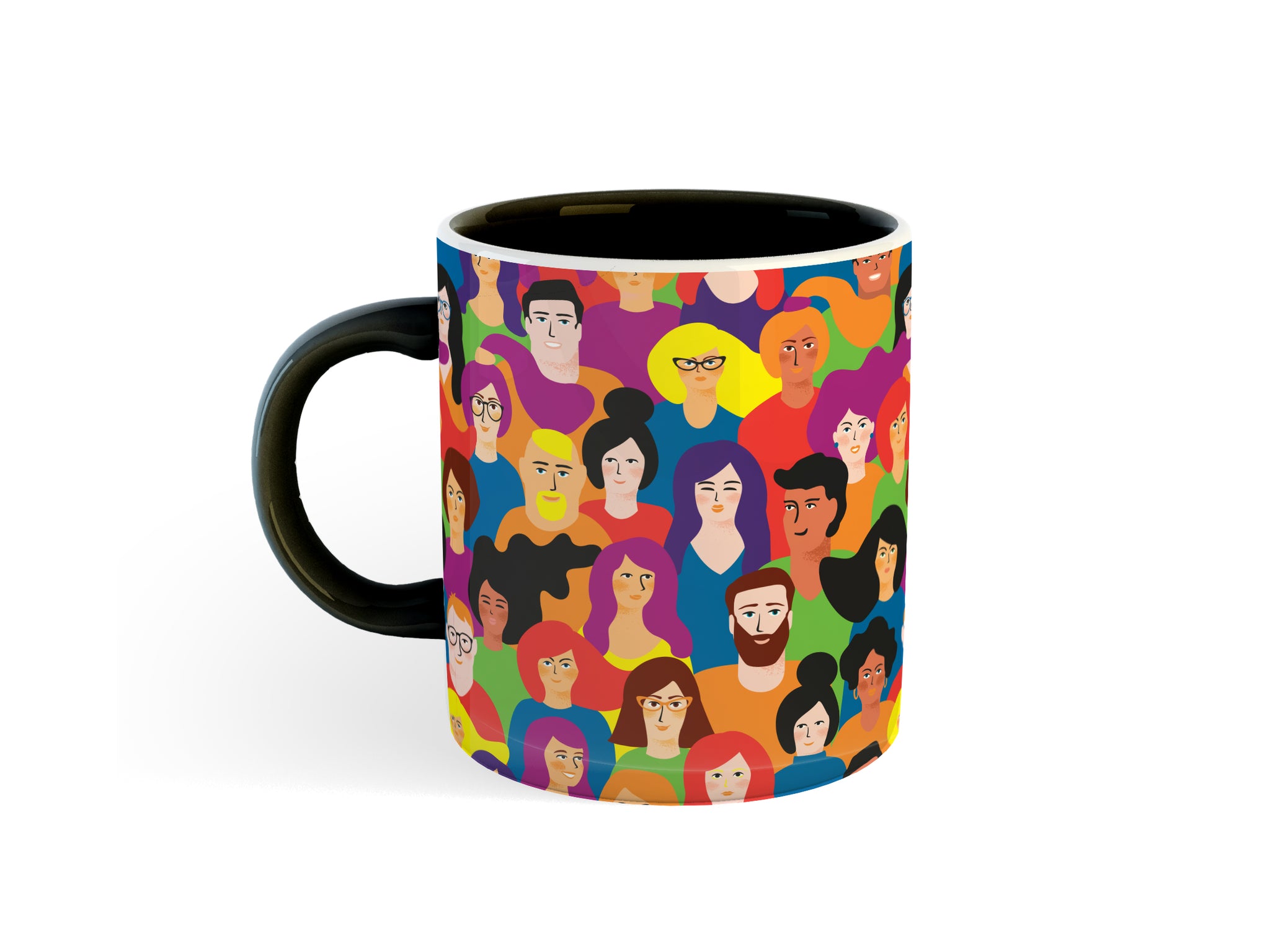 GIRL POWER BLACK MUG