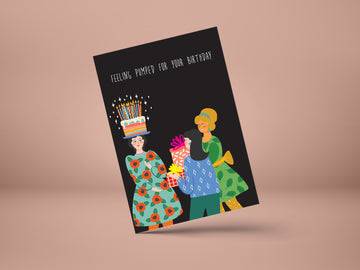 Feeling Pumped- GREETING CARD