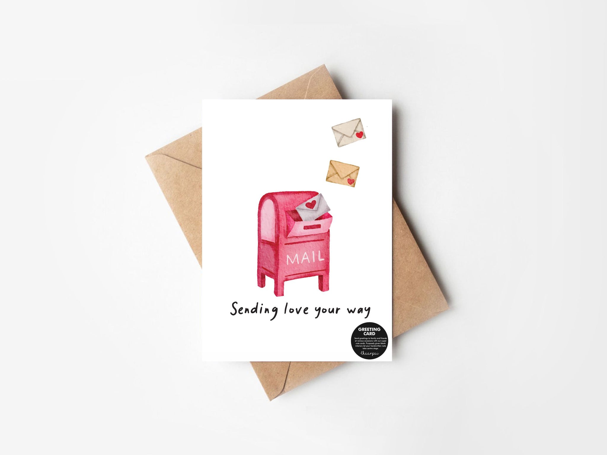 Sending Love your Way- GREETING CARD