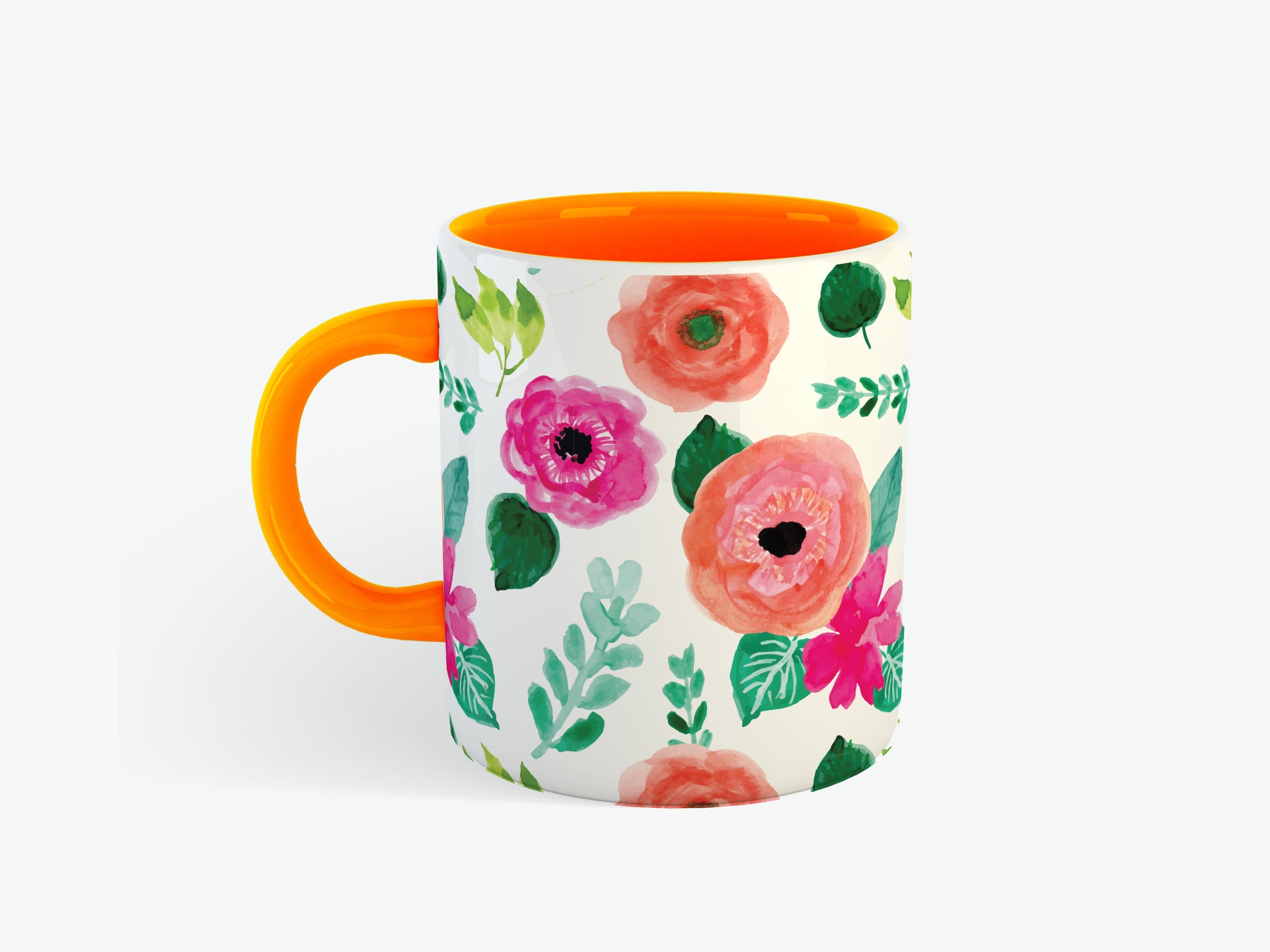 FLORAL PINK MUG