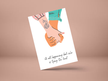Tying the Knot!- GREETING CARD