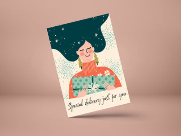 Special Delivery- GREETING CARD