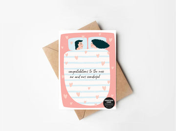 Mr & Mrs Wonderful- GREETING CARD