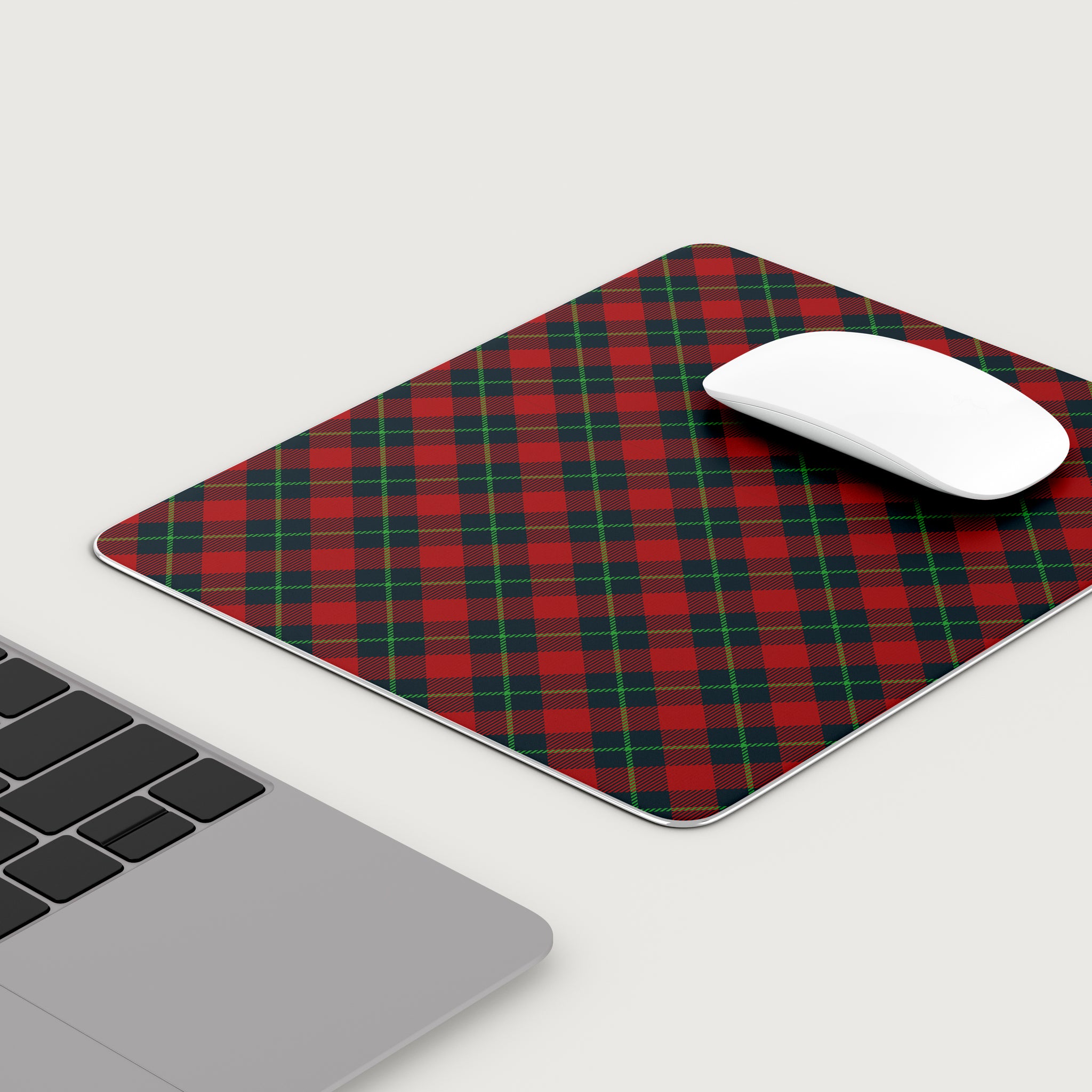 Red Gingham Mousepad