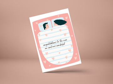 Mr & Mrs Wonderful- GREETING CARD