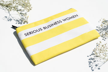 SERIOUS BUSINESS WOMEN-POUCH