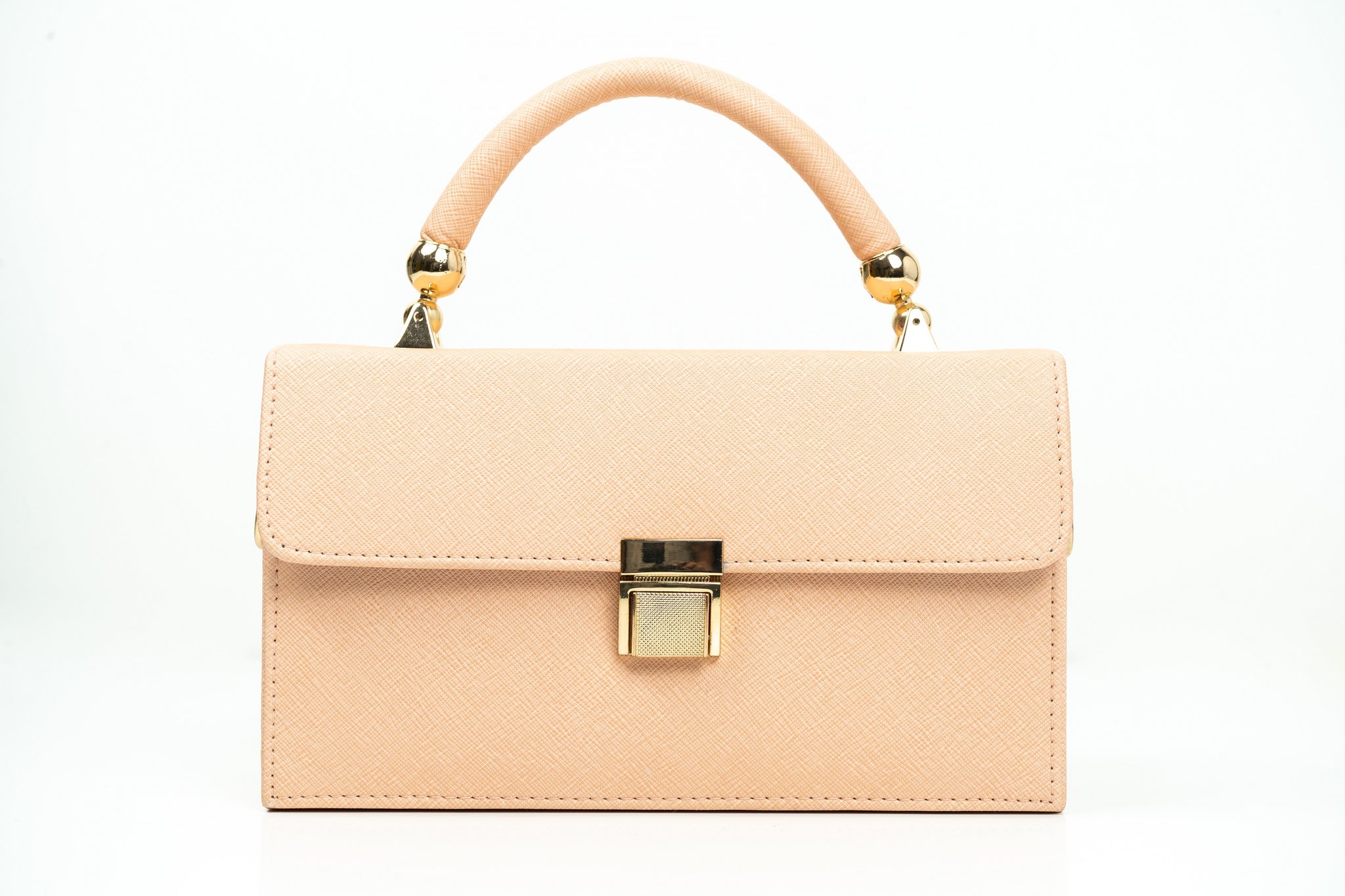 RECTANGLE BAG- SALMON PINK