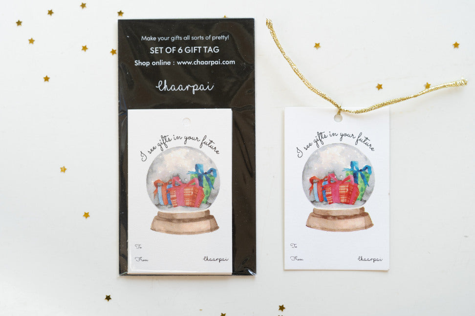 I SEE GIFTS IN YOUR FUTURE- GIFT TAG