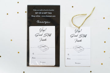 GOOD STUFF INSIDE- GIFT TAG