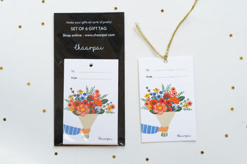 FLOWERS FOR YOU- GIFT TAG