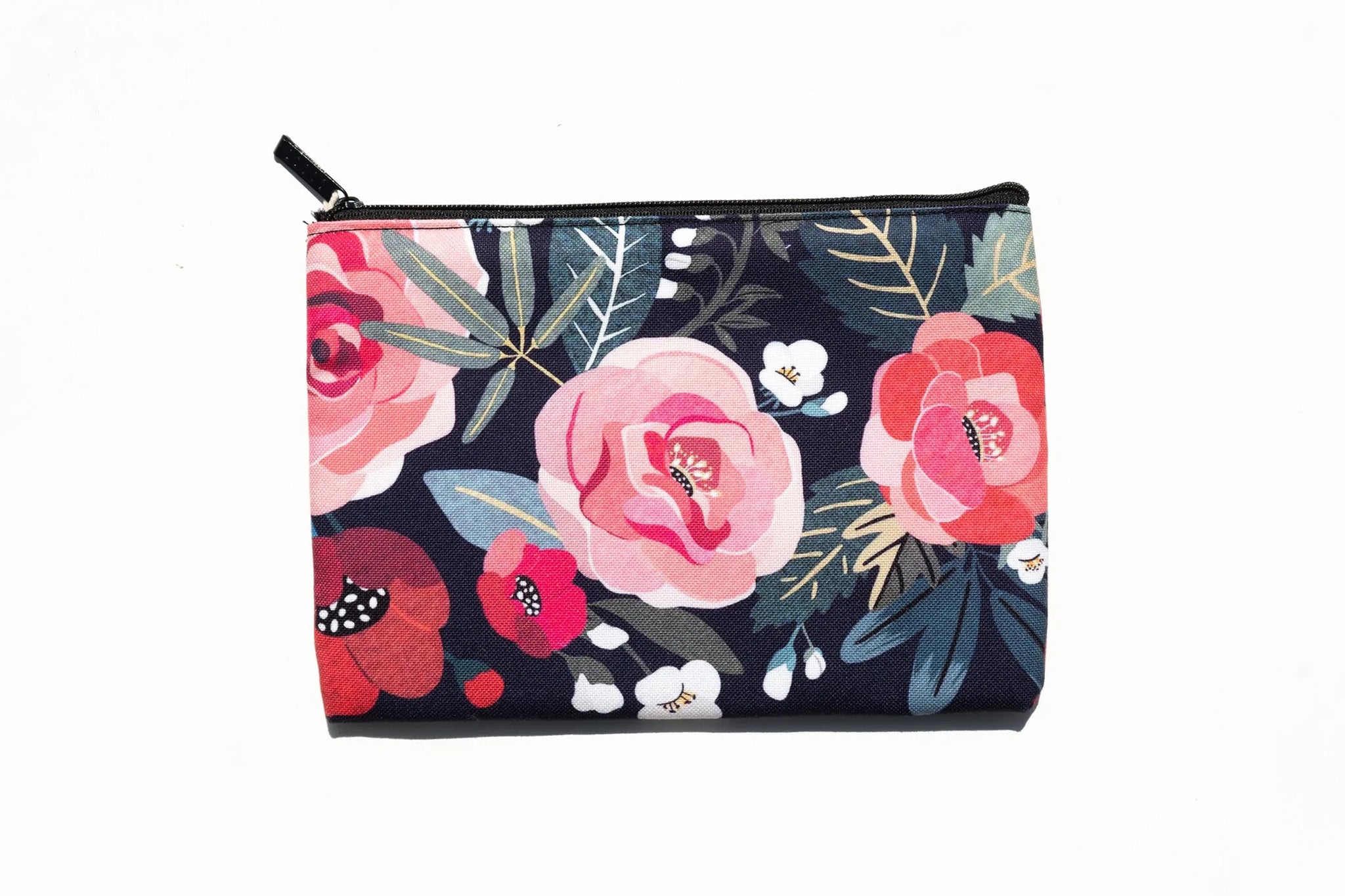 Pencil Pouch, Rose Floral