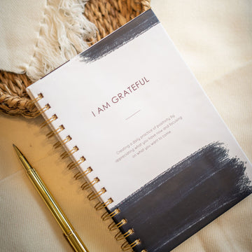 BLACK- GRATITUDE JOURNAL