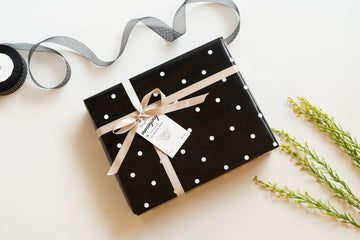MINI POLKA DOTS- GIFT WRAPPING PAPER