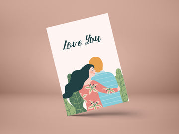 Love You- GREETING CARD