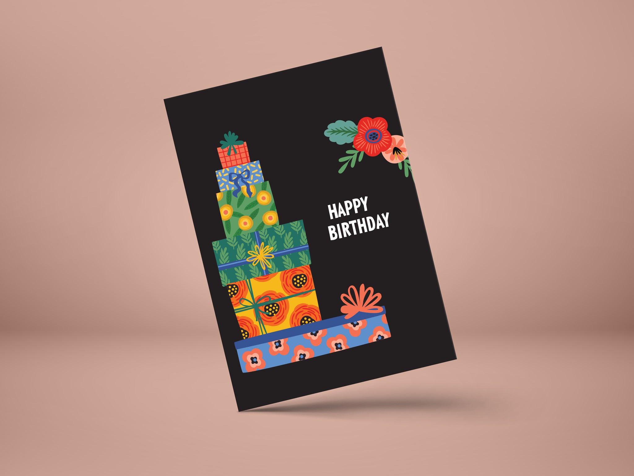 Birthday Presents- GREETING CARD